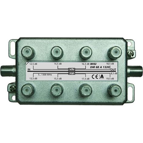 Décodeur wisi dm68a1320 répartiteur satellite 8 sorties perte faible