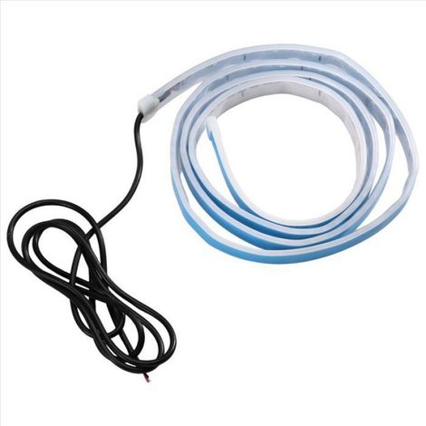 1 Bande lumineuse, 150 cm, découpable, étanche, PVC, pour capot de voiture, éclairage de conduite (1/5)