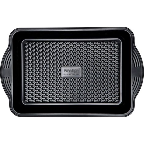 Plateau à rôtir antiadhésif, plaque de four lavable au lave-vaisselle avec grandes poignées, plat à rôtir en acier au carbone durable, 33 x 23 x 5 cm, 9 » x 13 » (1/5)