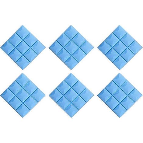 Lot de 30 panneaux en mousse acoustique 30 x 30 x 5 cm, 9 dalles, panneaux acoustiques en forme de coin, isolation phonique et absorption acoustique (1/4)