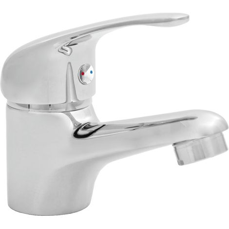 Rubinetto per lavabo Invena Mitris cromato