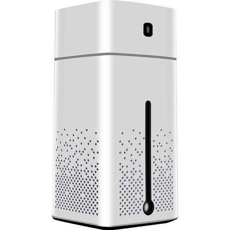 1000 ml tragbarer Kaltnebel-Luftbefeuchter mit USB-Anschluss, leiser Ultraschall-Luftbefeuchter für Babyzimmer und Schlafzimmer (weiß) (1/4)