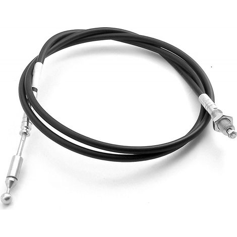 CABLE DE CONTROL DEL DISTRIBUIDOR HIDRÁULICO - SISTEMA NIMCO, L-2200 mm, (bola metálica)