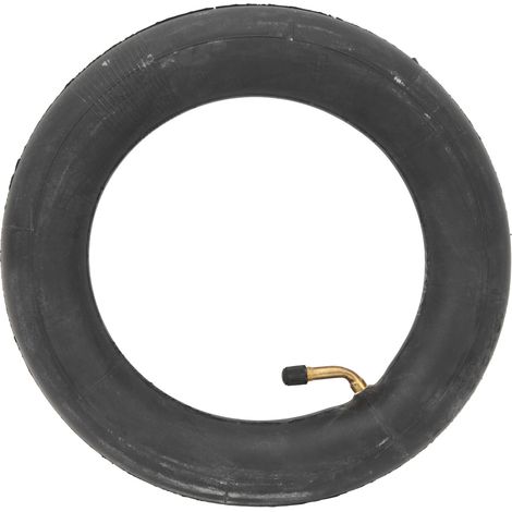 10x2/2.125 Chambre à Air de Rechange pour Trottinette Électrique 10 Pouces - Pneu Intérieur Caoutchouc Épais Anti-crevaison, Valve à 0 Degré