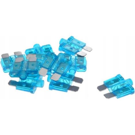 Fusibles à lames pour voiture, diodes LED 12V 15A, qualité moteur moto