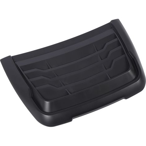 Couvercle de prise d'air de capot, excellente Dissipation de la chaleur, Look sportif, pour Ranger XLT XLS XL 2015 à 2022, noir mat (1/5)
