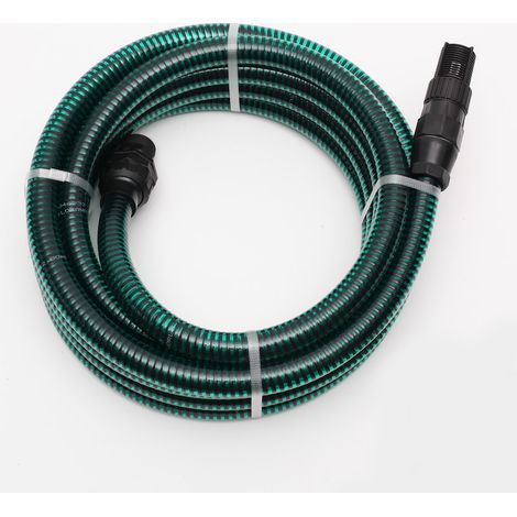 Saugschlauchgarnitur PVC 1'' 7 m, mit Mess.-Armatur