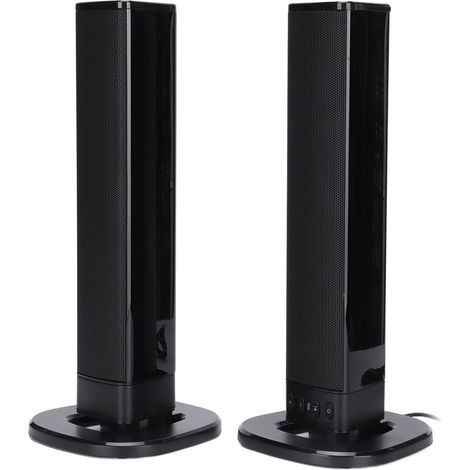 Zunate BS‑36 Wireless Bluetooth TV Soundbar Speaker with Separable Standing Bluetooth Speaker with LED Indicator, Rechargeable for Home Theater (1/5)
