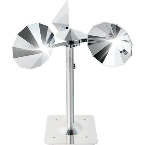 Anti-Tauben, Vogelscheuche für Balkon, 360°-Reflexion, Taubenabwehr mit Aluminiumsockel, Taubenschreck für Garten, Dach, Balkon (1/4)