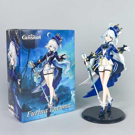 Anime beautiful girls around the hands of the God of Justice sinners dance steps spinning water God model ornaments (1/4)