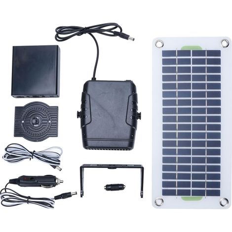 30W Solar Panel Heater, Portable Outdoor Space Heater with Battery Box, Solar Heater for Pet Home, Solar Heater (1/5)
