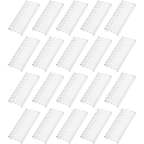 Transparent PVC Price Tag Holders for Shelves with