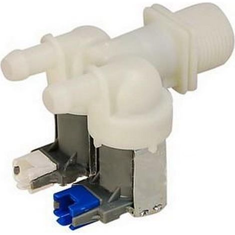 Ersatzteil - Original-2-Wege-Elektroventil -  - CANDY, HOOVER, IBERNA, PROLINE, THOMSON, SELECLINE, FAGOR, ROSIERES, SABA, ZEROWATT, HAIER, OTSEIN, TERZISMO, PHILCO, JINLING