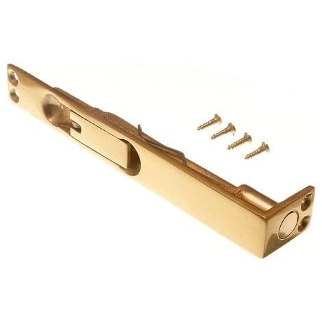 Lot de 3 boulons de porte en laiton massif 150 mm (1/2)