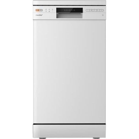 Comfee Lave vaisselle pose libre 45cm 49dB avec 9 couverts, 8 programmes Ido command bouton ou par téléphone (1/4)
