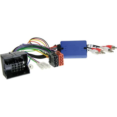 Interface Commande au volant quadlock compatible avec Audi Avec Ampli - Centrale seule