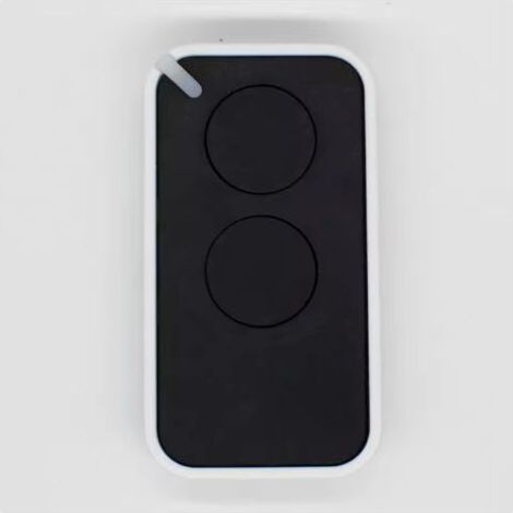 Télécommande sans fil à code tournant 2 canaux pour portes de garage et volets roulants électriques – Compatible avec systèmes Nice (sans marque) – Noir yun (1/3)