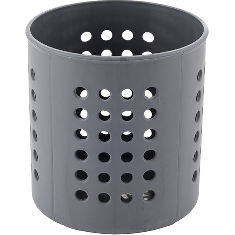 ESCURRIDOR DE CUBIERTOS REDONDO VIVO 12CM ANTRACITA