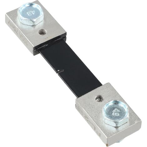 Résistance de shunt 75 mV CC pour ampèremètres courant externe 50 A, (1/5)