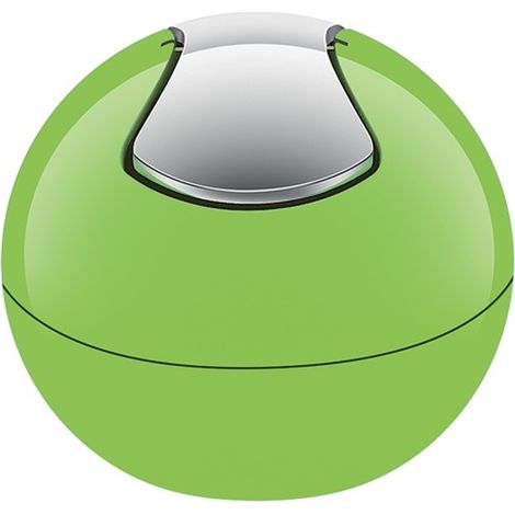 Papelera con tapa basculante PP BOWL 1L Kiwi Green Spirella