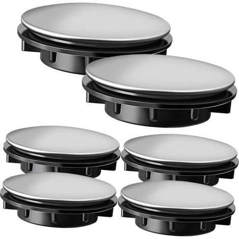 6 pièces Couvercles de Robinet Acier Inoxydable (1/5)