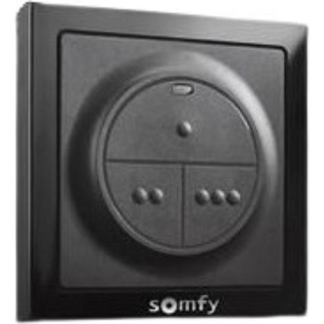 Somfy - Telecomando a parete 3 RTS - Telecomando per cancelli e porte di garage - Frequenza: 433,42 MHz