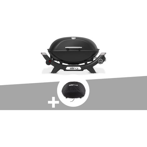 Barbecue à gaz Q 2100N noir + Housse - Weber (1/5)