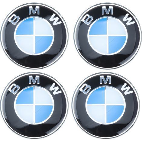 4 Stück 68-mm-Radkappen, kompatibel mit BMW (1/5)