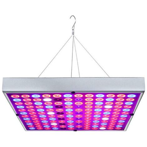 Lampe de croissance LED à spectre complet 45W, 144 perles LED, adaptée aux fleurs, aux graines, à l'hydroponie et à la croissance des légumes, 85-265V. (1/5)