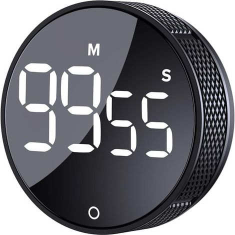 Digitaler Timer – Küchentimer – Magnetischer Timer – Intelligenter Timer – LED-Anzeige – Produktivitätstimer – Konzentration – Zeitmanagement (1/5)
