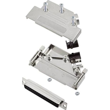 encitech D45PK-M-37-DBS-K 6355-0009-14 KIT connettori femmina SUB-D 45 ° Numero Poli (num): 37 Punte a saldare 1 KIT