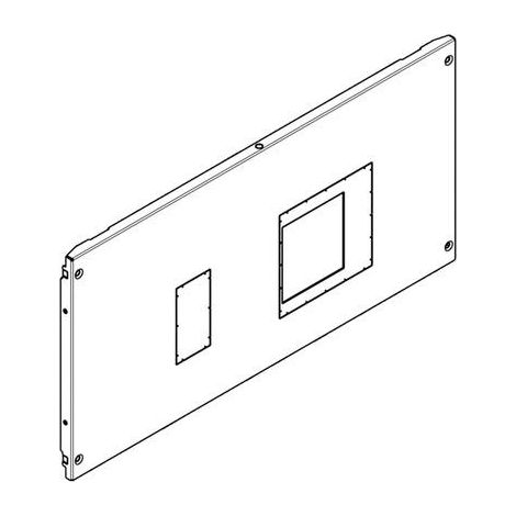 Pannello 4 Viti Di Fissaggio M400-630 Orizzl:600 Mas (Bticino Cod. 9541/04Cm)
