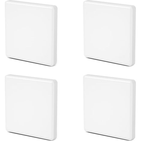 4 Pcs Plaque Murale Cache Prise Murale Cache Interrupteur Mural Cache Prise Electrique Cache Boite Encastrement Cache Trou Mur Obturateur Cache Trou Obturateur De Tuile Cache Tableau (1/5)