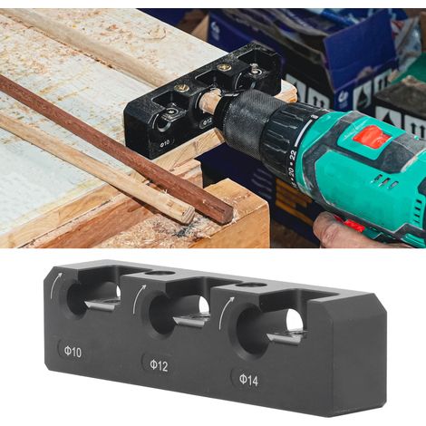 outils auxiliaires pour tenons ronds en bois, perceuse électrique pour le tournage de tiges rondes (1/5)