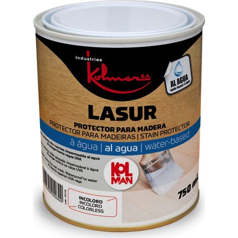 Farbloser Holzschutz auf Wasserbasis von Kolman, 750 ml
