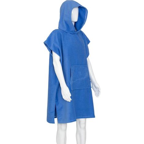Poncho de Plage en Microfibre "Azul" 80x100cm Bleu (1/5)