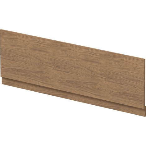 Hudson Reed Lille Bath Front Panel 560mm H x 1800mm W - Antique Oak (1/2)