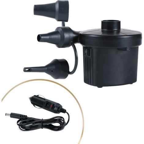 Pompe à air portable pour objets gonflables, lot de 1, couleur noire, pour gonfler et dégonfler les produits gonflables.-AquaForge (1/5)