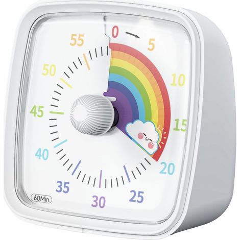 Minuteurs électroniques avec cadrans multicolores arc-en-ciel (1/5)