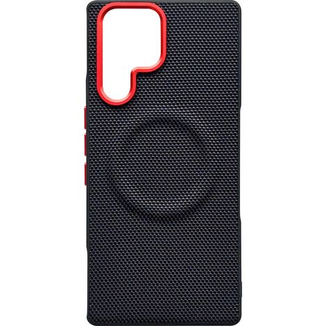 (Noir, Galaxy S25) Coque de téléphone antidérapante, résistante aux chutes, avec chargeur magnétique