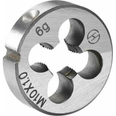 Rechtsgewindeschneider M10 x 1,0, metrisch, aus HSS-Schnellarbeitsstahl - (1/4)
