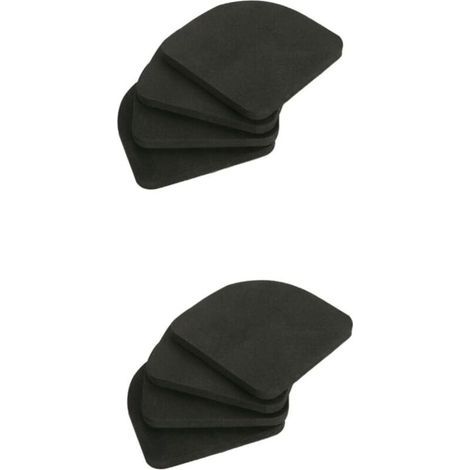 Ensemble de 8 coussins pour meubles, tapis d'ordinateur, tapis antidérapant, coussin anti-vibrations (1/5)