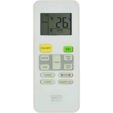 Télécommande universelle pour climatiseur RM-8014Y pour les États-Unis/ (1/4)