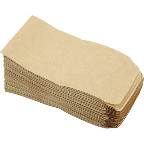 Sacs de Stockage de Graines, 100pcs Sacs en Papier Kraft Cors Emballage Sac de Stockage Style Enveloppe pour Graines de Riz de blé (Adhésif 6  11) (1/5)