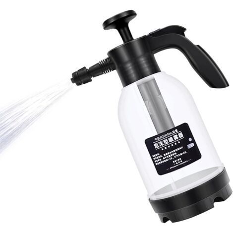 Pulvérisateur À Pression 2L, Mousse À Pompe À Main pour Voiture, Brumisateur d'eau Portable sous Pression, Lance Mousse À Neige pour Voituredengyank (1/5)