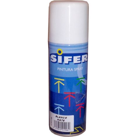 Sifer Vernice Spray Smalto Sintetico 200ml Bianco Opaco