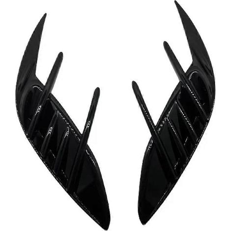 1 par de rejillas de ventilación laterales del parachoques trasero del coche, cubiertas decorativas para alerones, para Stinger 2017-2023, piezas de automóvil A (1/5)