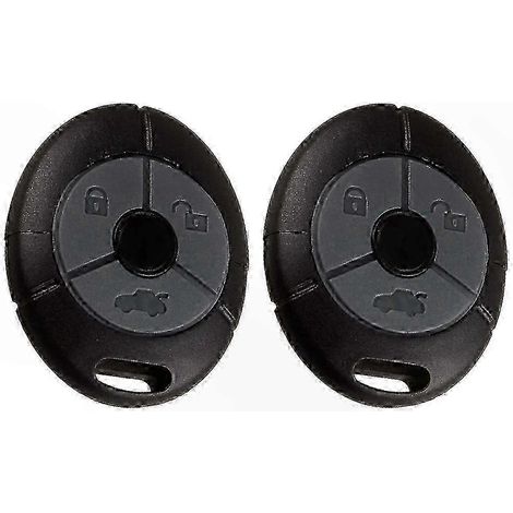 Étui de clé à bouton en caoutchouc pour modèles MG Rover 25, 35, ZS et ZR (1/5)