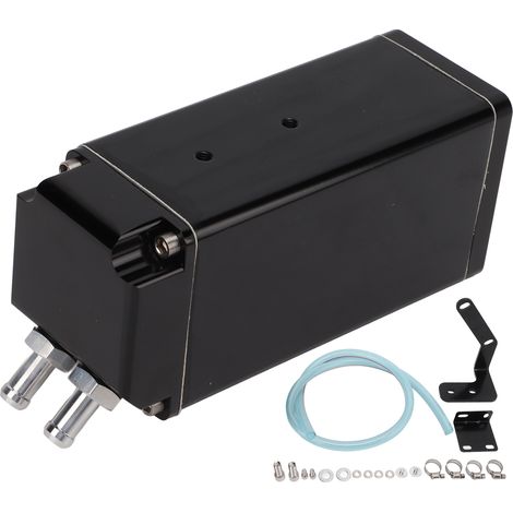 Kit Filtre Cyclone d'Huile 750ml Aluminium pour LS1 LS2 LS3 LS6 LS7 LS9, Collecteur de Séparation d'Huile Noir (1/5)