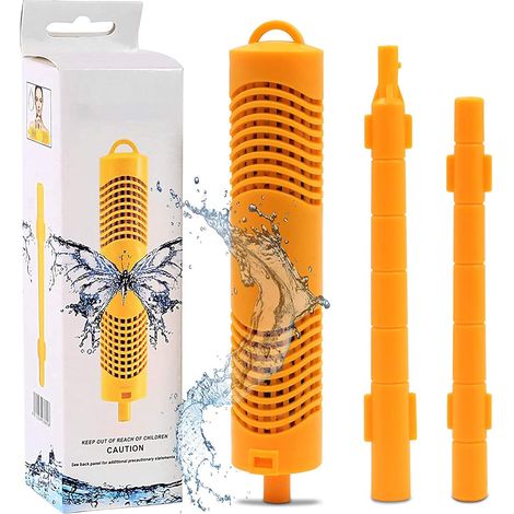 Cartouche de Désinfectant Minéral pour Spa - Purificateur de Baignoire - Bâtons Minéraux pour Piscine Bassin à Poissons Piscines à Source Chaude Baignoires, Piscines de Spa, Piscines Plongeantes (1/5)